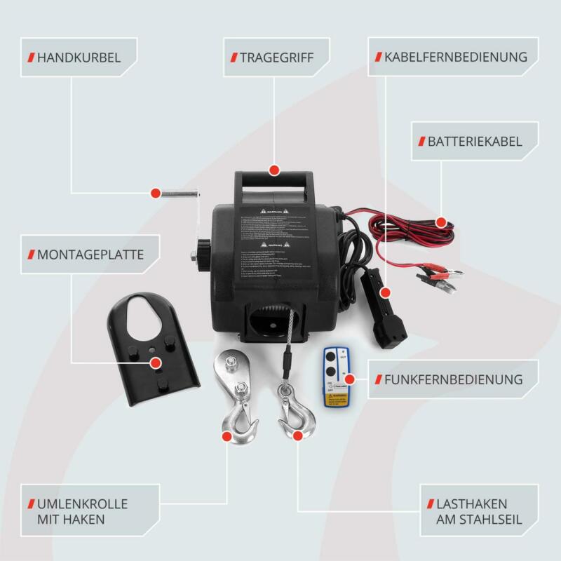 海上で使用するためのワイヤレス電動ウインチ,12v 3500 - Fishing Boat Anchor Winch のレビューと価格