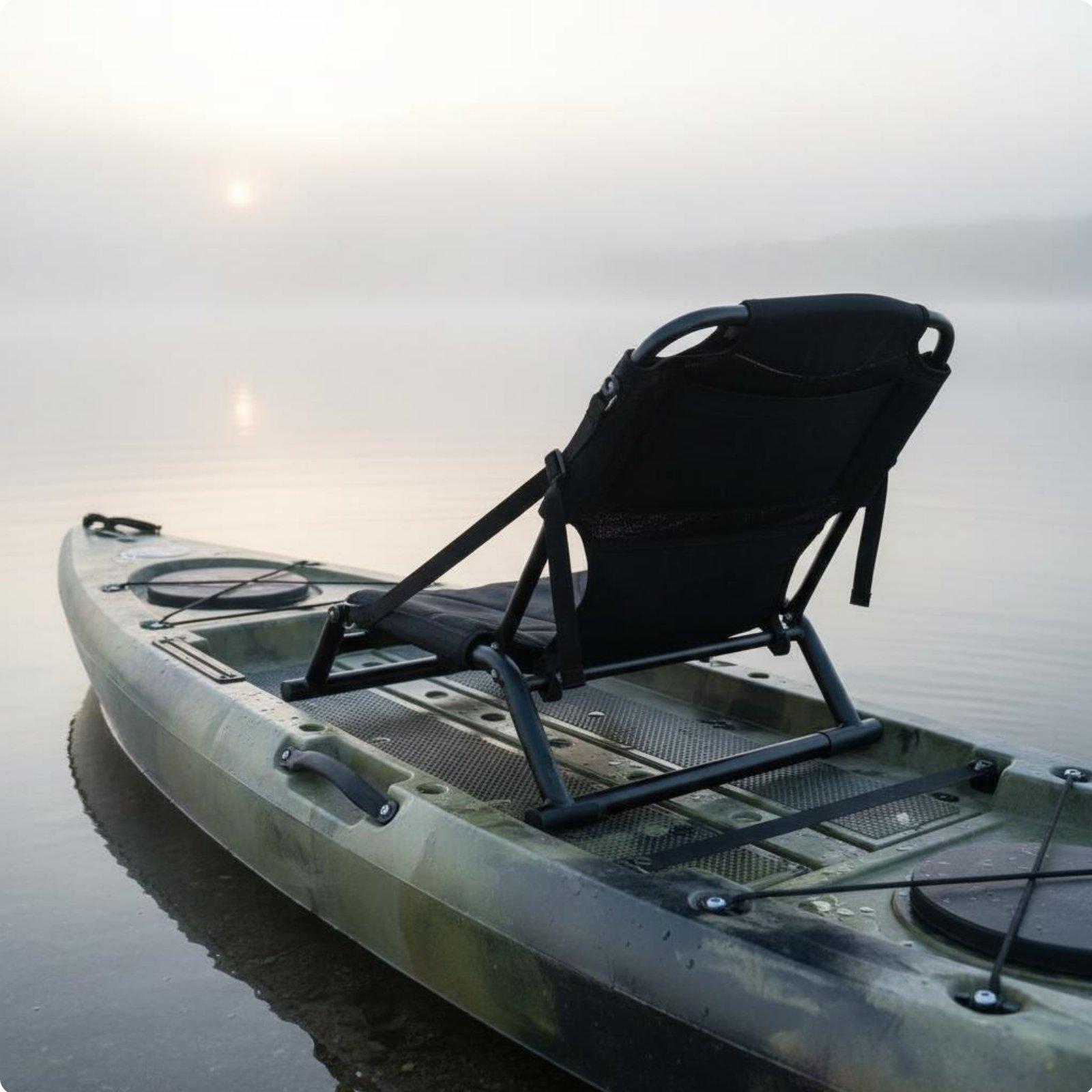 耐久性に優れたカヤック用シート。スチール製で、折りたたみ式。 - Fishing Boat Seat のレビューと価格